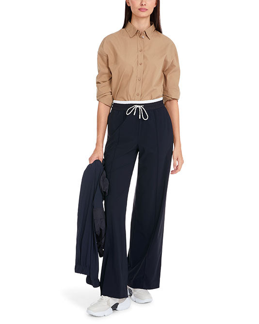 Soft Wide Pant With Sport Details