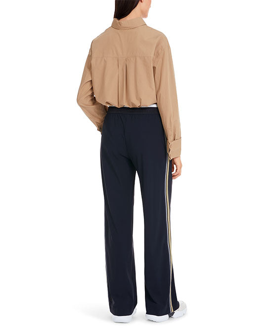 Soft Wide Pant With Sport Details