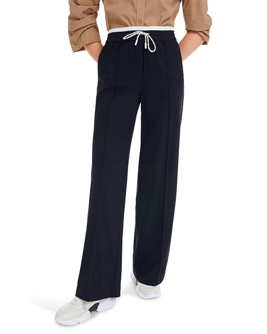 Soft Wide Pant With Sport Details