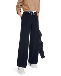 Soft Wide Pant With Sport Details