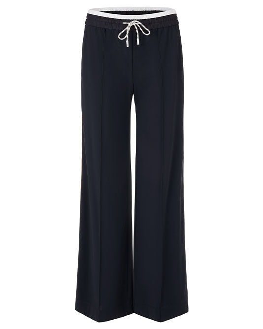 Soft Wide Pant With Sport Details