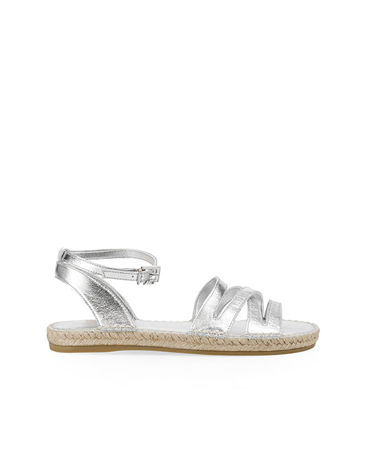 SILVER FLAT ESPADRILLE