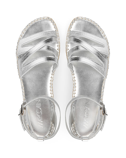 SILVER FLAT ESPADRILLE