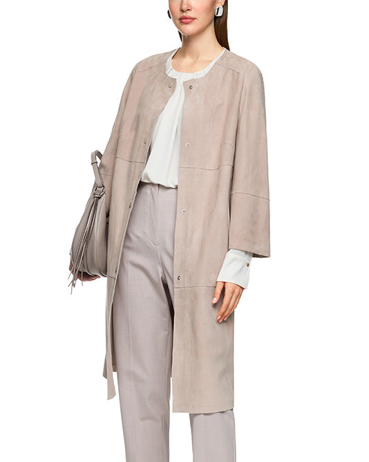 Desert Taupe Suede coat