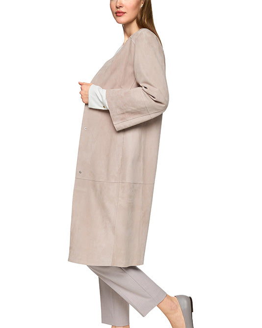Desert Taupe Suede coat