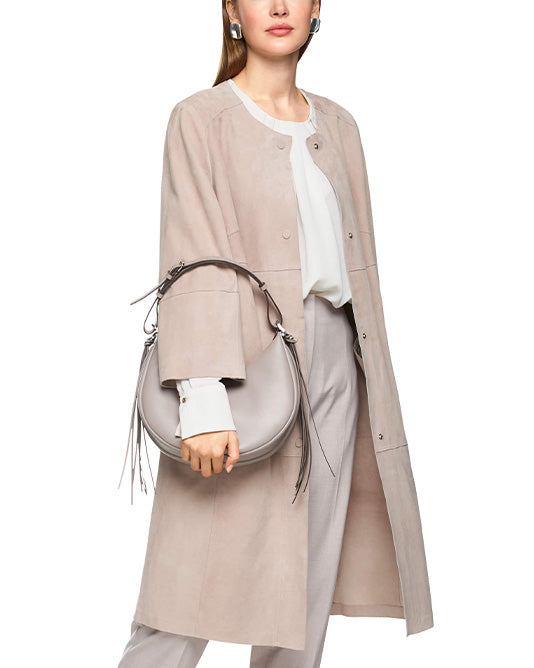 Desert Taupe Suede coat