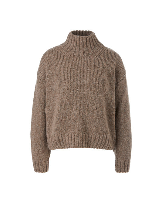 Soft Chunky Melange Sweater