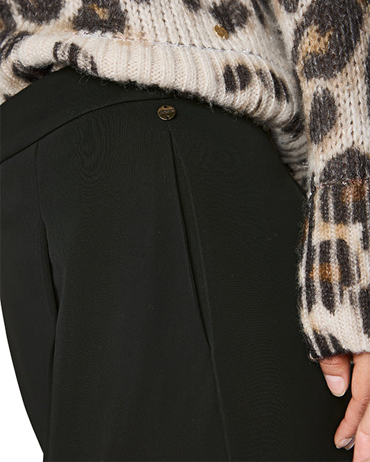 ESSENTIAL BLACK JERSEY FLOPPY PANT