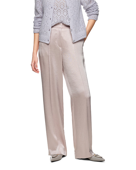 DESERT TAUPE SATIN PANT