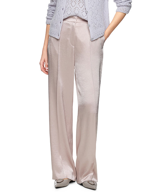DESERT TAUPE SATIN PANT