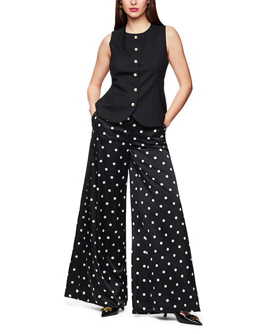 Pearl Button BLACK WAISTCOAT