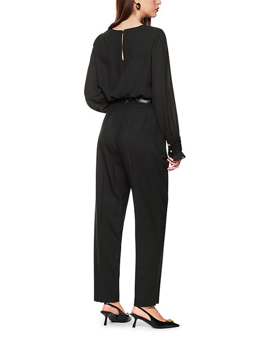 TAPERED BLK PANT