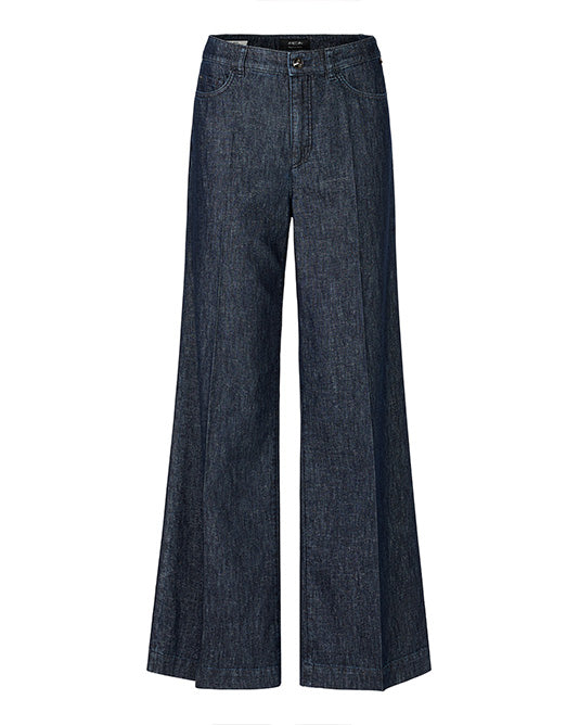 Warri Wide Jean in Lurex Denim