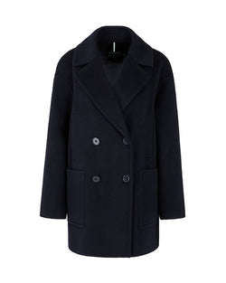 NAVY REEFER COAT