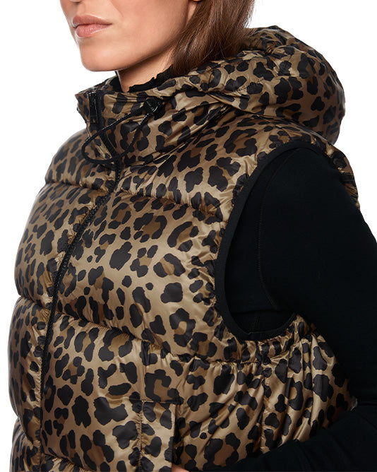 Leopard Print Gilet