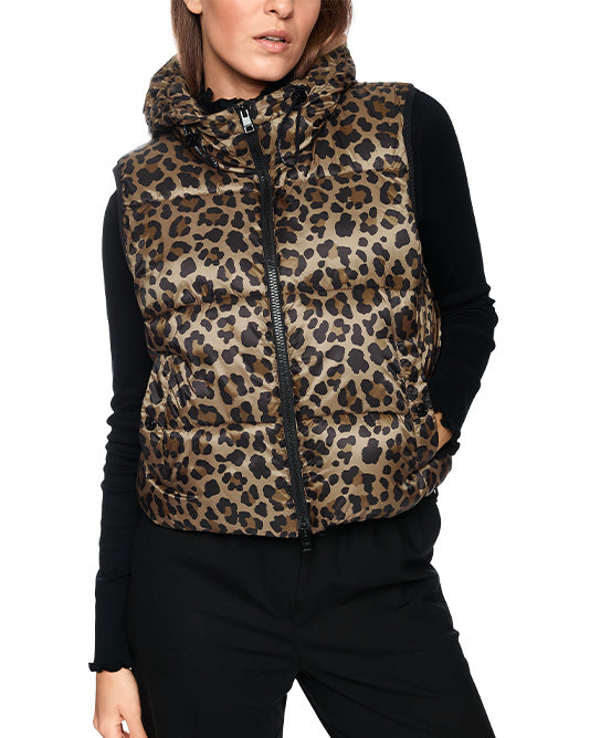 Leopard Print Gilet