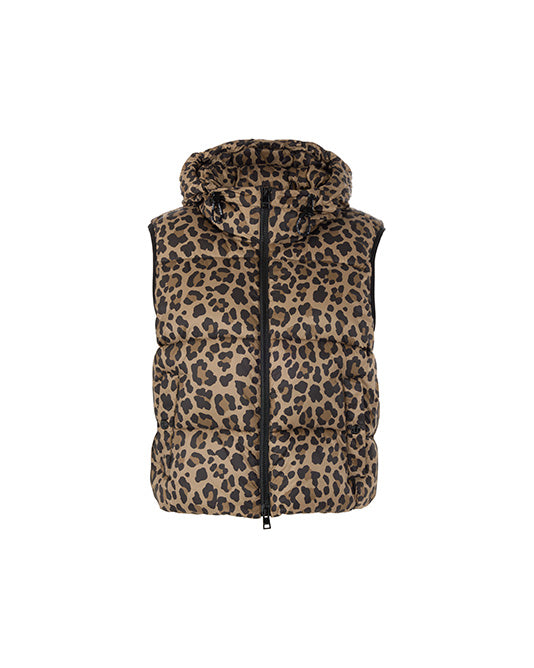 Leopard Print Gilet
