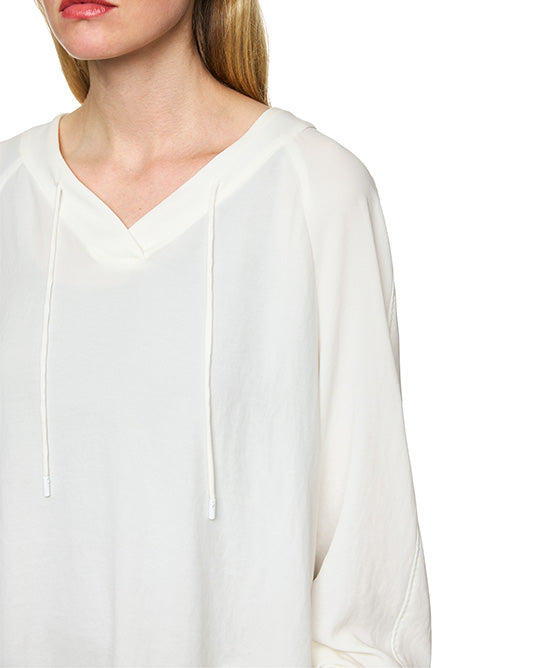Essential Cord Tie Neck Blouse
