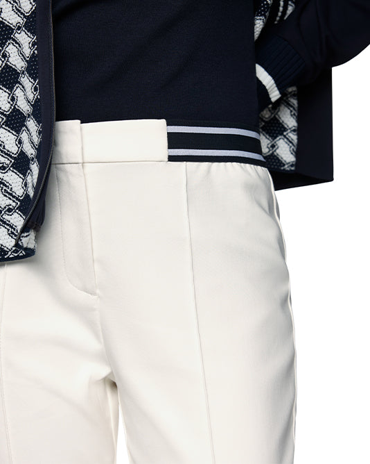 Essential Cotton Pant in Off White