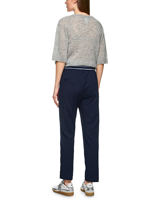Essential Cotton Pant in Navy