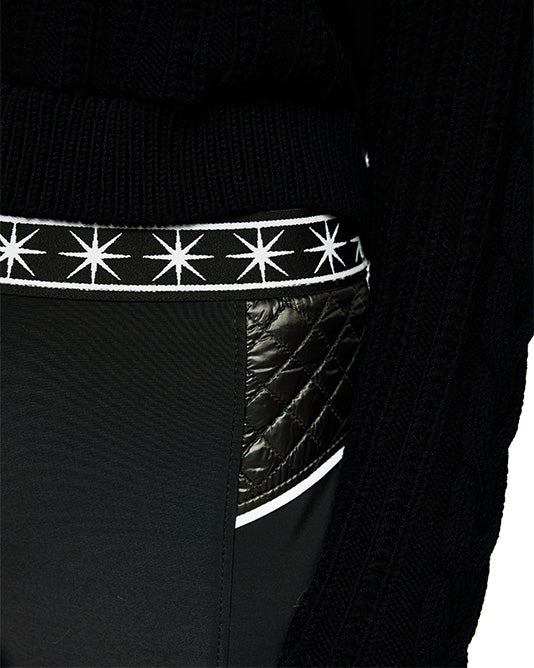 STAR PATTERN WAISTBAND SPORT LEGGING
