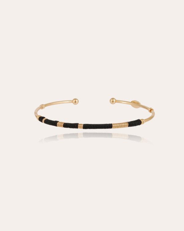 Zanzibar Black/Gold Bangle