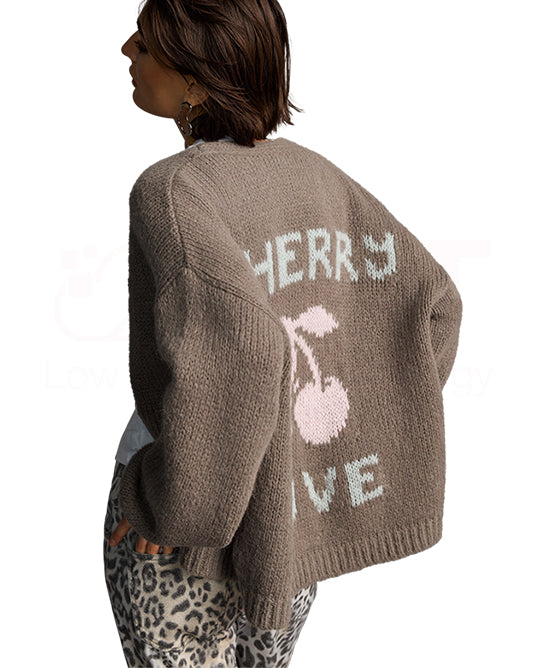 CHERRY LOVE CARDI