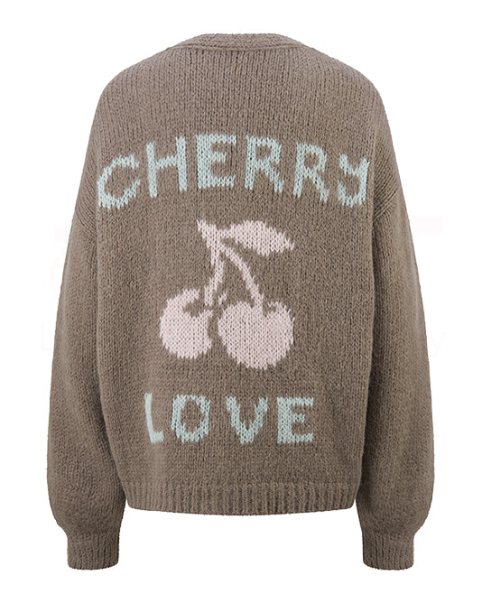CHERRY LOVE CARDI
