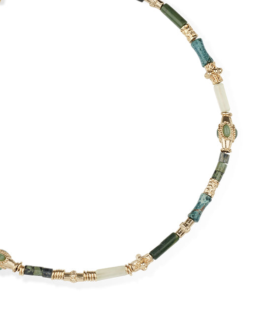 Jade & Gold Choker