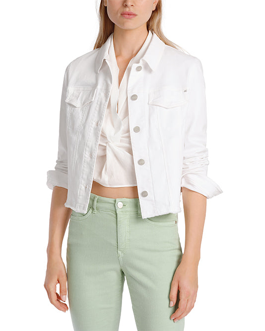 Essential White Denim Jacket