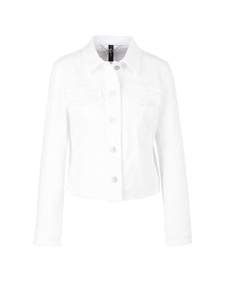 Essential White Denim Jacket