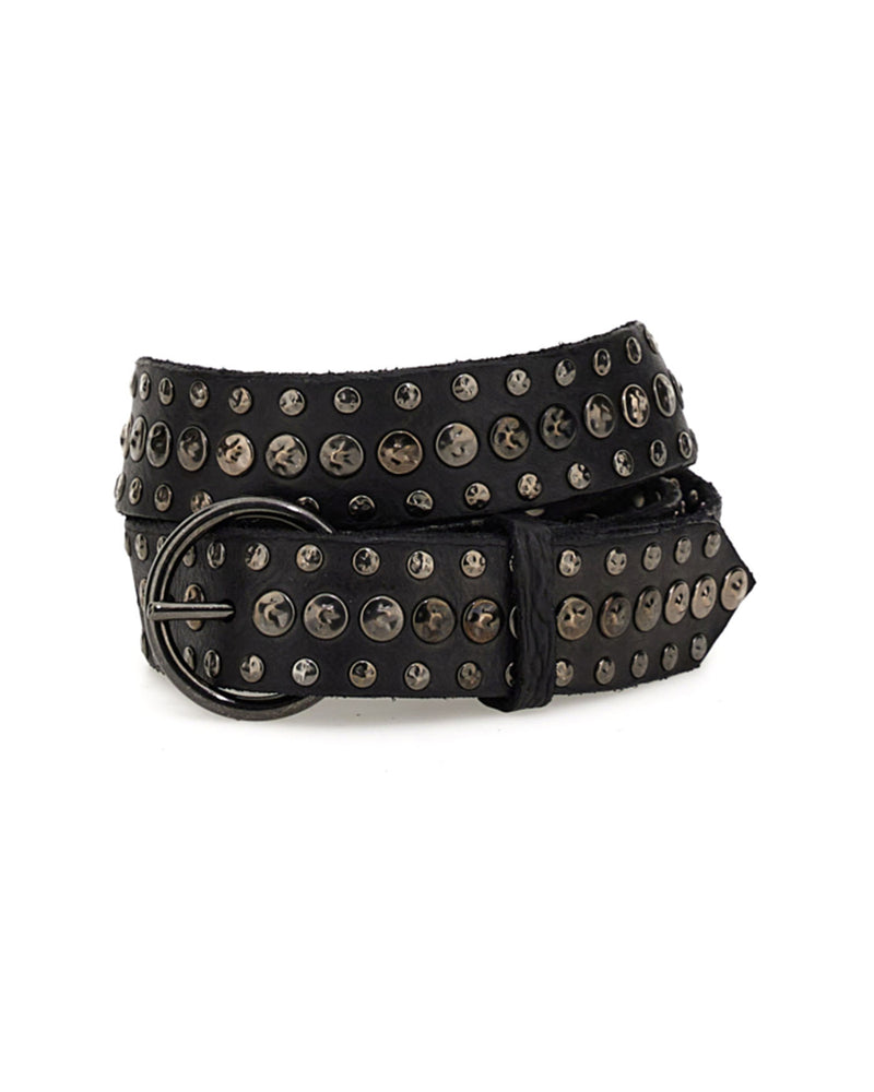 Gunmetal Stud Belt