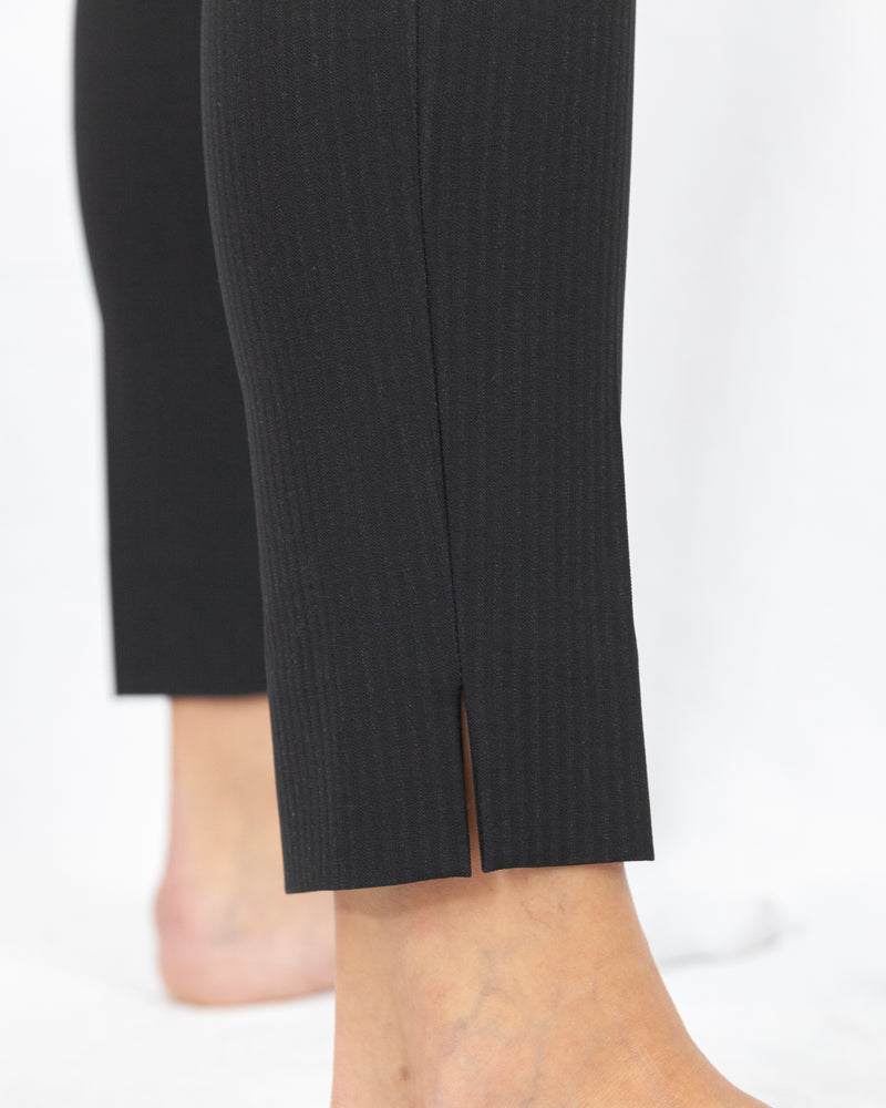 Striped Tapered Leg Trouser With Sport Stripe Waistband