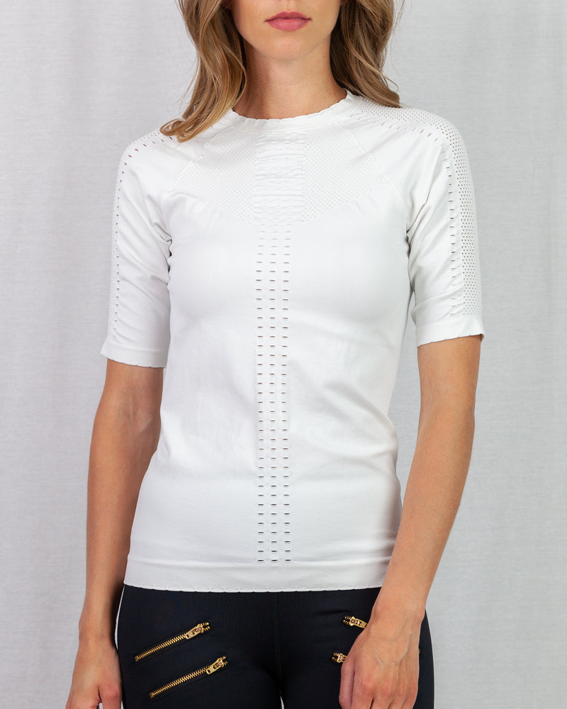 Seamless T-Shirt With Airtex