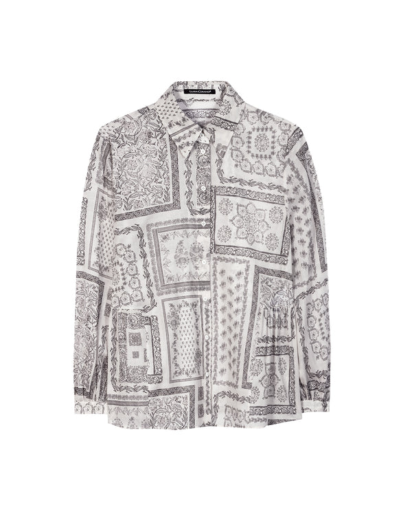 Tile Design Voilé Blouse