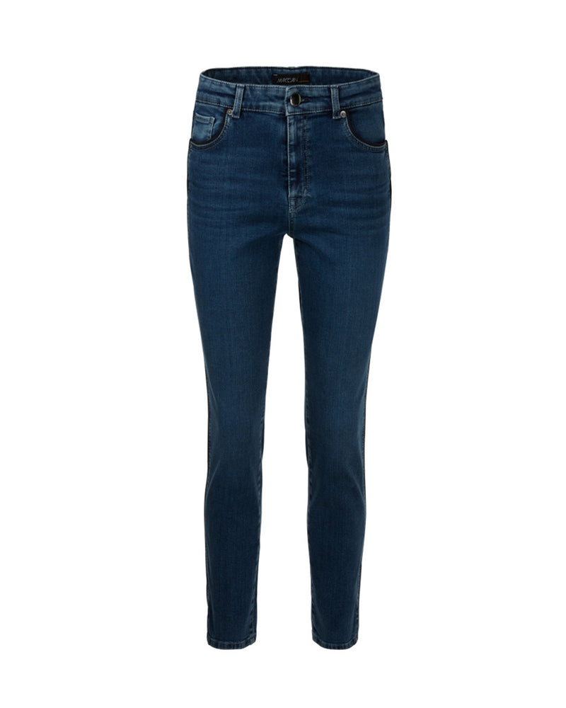 Last pair - High Rise Slim Jean With Ankle Slits