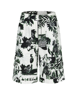Tropical Print Short