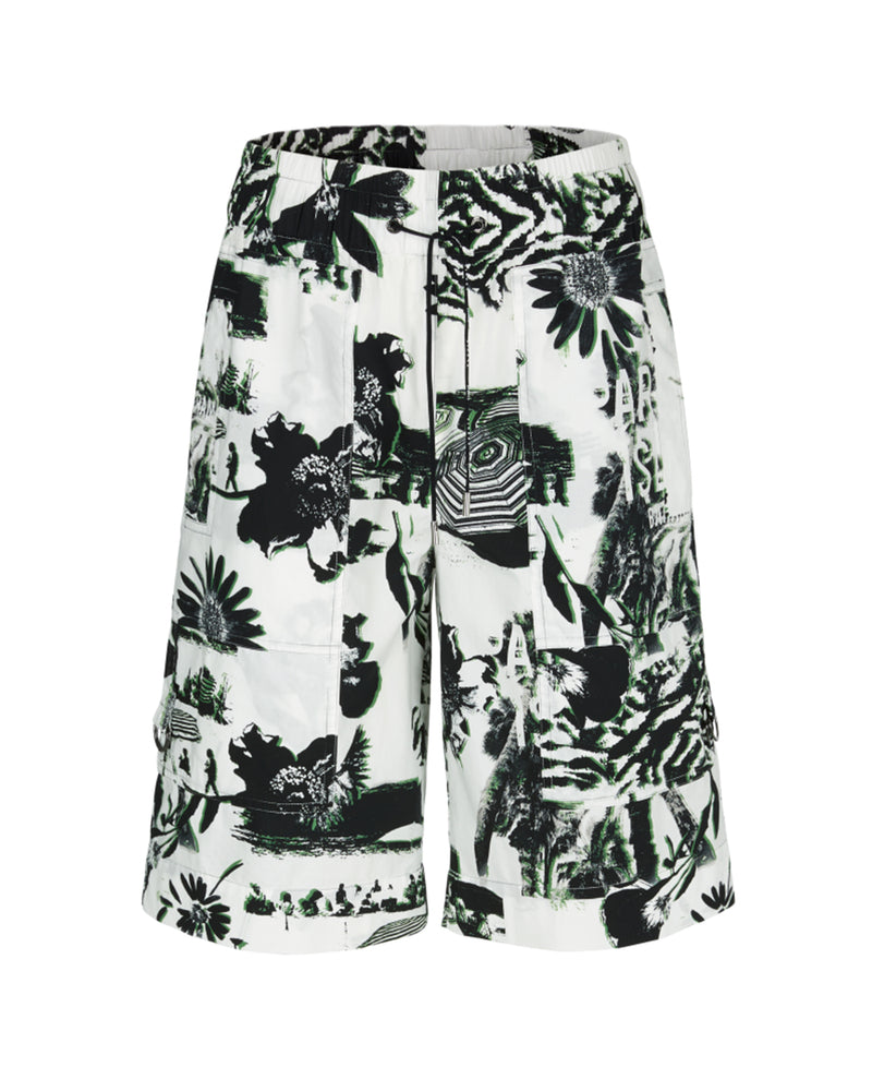 Tropical Print Short