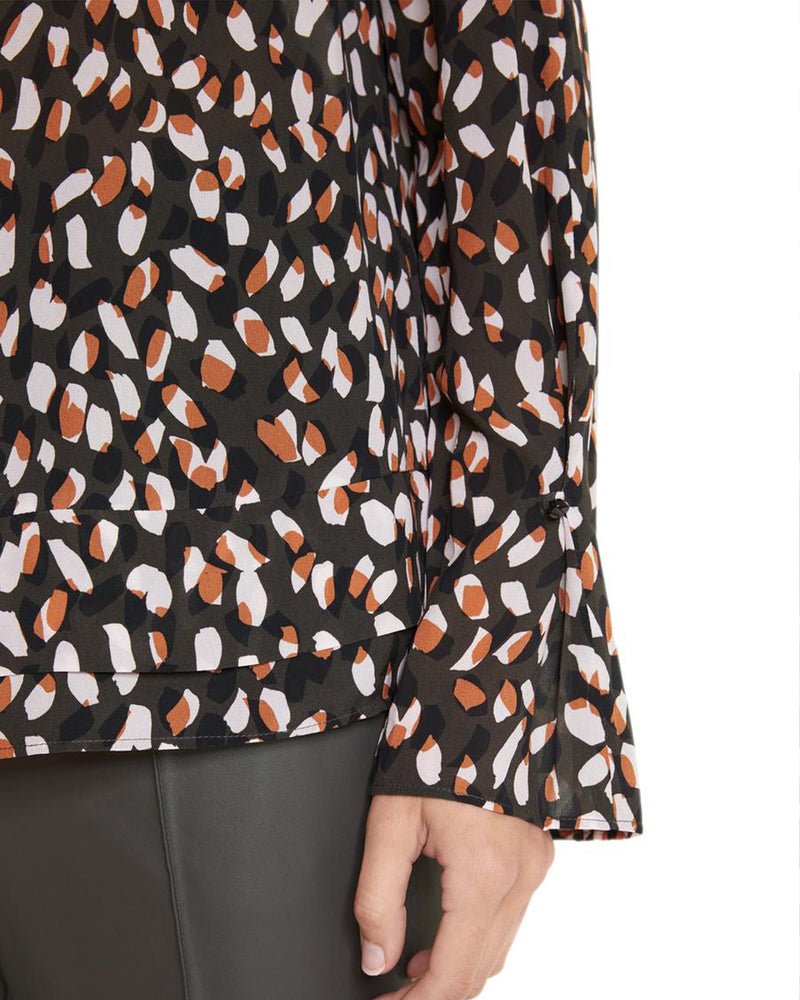 LAST ONE Romantic Print Blouse