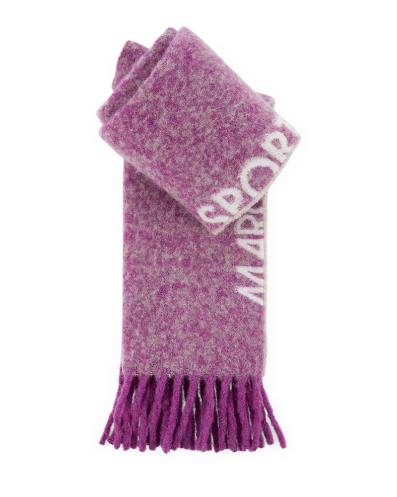 LAST ONE Large Lilac Logo Scarf