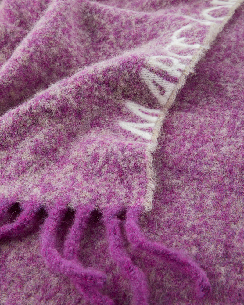 LAST ONE Large Lilac Logo Scarf